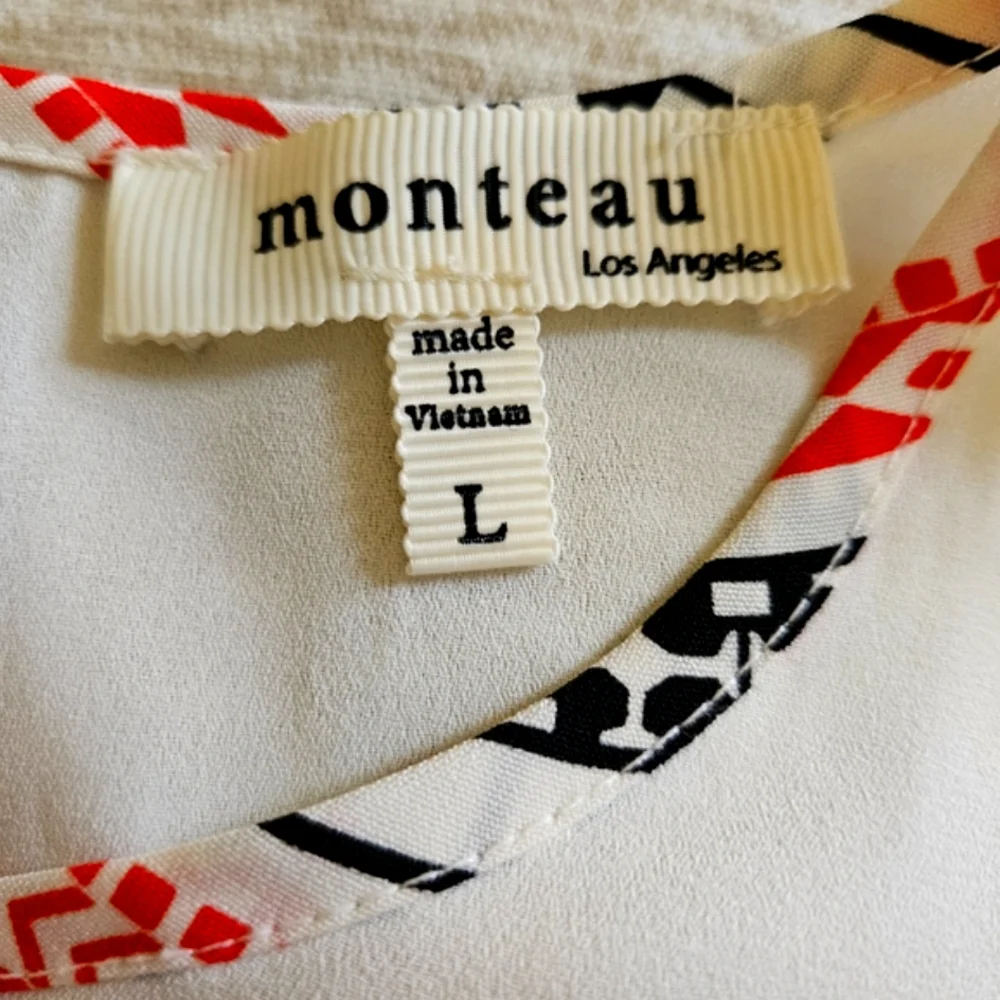 Monteau Los Angeles Tank Top, Flowy, Longer On The Sides, Size L - Picture 8 of 9